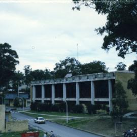 View of the old gymnasium (now Student Services Building),  the University of Newcastle, Australia