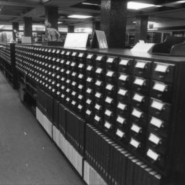 The Card Catalogue Reference Room, the Auchmuty Library, the University of Newcastle, Australia