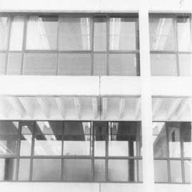 An unidentified earthquake damaged building, the University of Newcastle, Australia