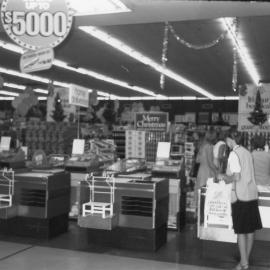 Woolworths  supermarket at Jesmond Shopping Centre near the University of Newcastle, Australia - c.1980s