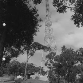NBN 3 transmission tower at Mount Sugarloaf, NSW, Australia