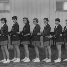 Women’s basketball No. 3, Newcastle Teachers' College, Australia - 1957