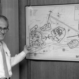 Site maps of the University of Newcastle and the Hunter Institute of Higher Education, Newcastle, Australia