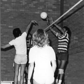 Campus Competition Mixed Volleyball, Admin UFOs played Library in the finals, the University of Newcastle, Australia