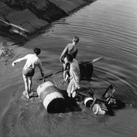 P3005-22 - Throsby Creek Regatta, Tighes Hill, NSW, Australia - circa 1960