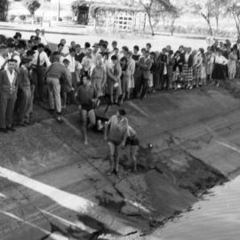 P3005-17 - Throsby Creek Regatta, Tighes Hill, NSW, Australia - circa 1960