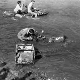 P3005-8 - Throsby Creek Regatta, Tighes Hill, NSW, Australia - circa 1960