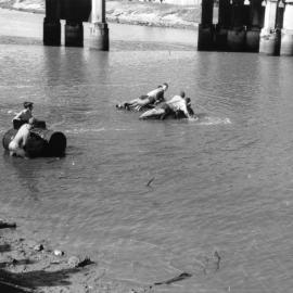 P3005-5 - Throsby Creek Regatta, Tighes Hill, NSW, Australia - circa 1960