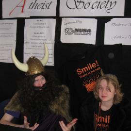 Atheist Norse deities - Great Hall,  University of Newcastle - Open Day, 28 August 2010