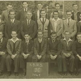 Class 5C of 1947 of Newcastle Boys High School, Newcastle, NSW, Australia