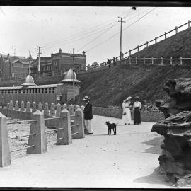 [Newcastle Beach and promenade, Newcastle, NSW, 12 February 1912]
