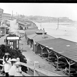 [Newcastle Beach and promenade, Newcastle, NSW, 12 February 1912]