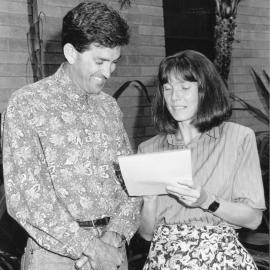 Mr Phillip O’Neill and Dr Hilary Winchester, the University of Newcastle, Australia - 1991