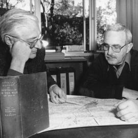 Professor Eric Andrews and Mr Bede Jordan, the University of Newcastle, Australia - 1991
