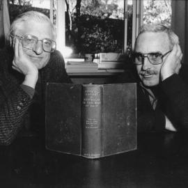 Professor Eric Andrews and Mr Bede Jordan, the University of Newcastle, Australia - 1991