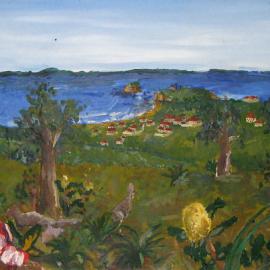 Artwork by Morgan Laudine - Sir Thomas Mitchell Project - Newcastle 1828