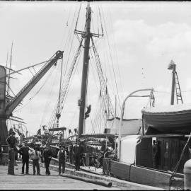 Coal loading at the Dyke, Carrington, NSW, [n.d.]