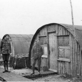 Soldiers' huts - World War I