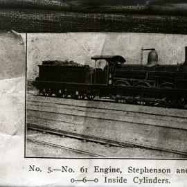 NSWGR O-60 Class, No. 61, built for passenger services on the Blue Mountains Line, [1874]