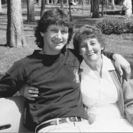 Mark Johnson and Ada Staader, the University of Newcastle, Australia - 1990
