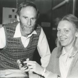 Sabine Hope and Dr Phillip Secombe, the University of Newcastle, Australia - 1989