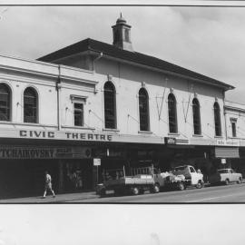 Civic Playhouse (Hunter Valley Theatre Company) situated at  110 King Street Newcastle. Interior building design by Suters and Busteed Pty Ltd. Architects, Newcastle, Australia, c.1977