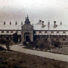 The Original Wallsend Mining District Hospital, 1892-1912. [c. 1940s-1950s]