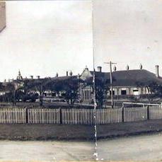 Panoramic view of Wallsend Mining District Hospital 1913-1938.