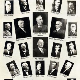 The Wallsend Mining District Hospital Board members, [1920s]