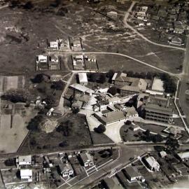 Aerial view of Wallsend District Hospital Complex [c. 1940s] 
