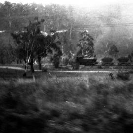 South Bulli Coal Co. Ltd, Locomotive No. 5 "South Bulli" hauling hoppers, South Bulli colliery railway, [1930s]