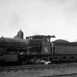 Electricity Commission of NSW, Locomotive No.5 (ex-NSWGR 24 Class) Bunnerong Power Station, NSW [c.1970]