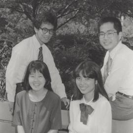 Kumamoto University Exchange Students, the University of Newcastle, Australia - 1987