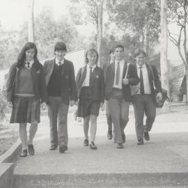 School visit day, the University of Newcastle, Australia - 1987