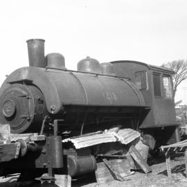 Emu & Prospect Gravel Co. No.1218 0-4-0 Industrial Saddle Tank Type (ex-PWD No.1023) built by Vulcan Iron Works [c.1920s]