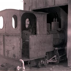 BHP, Tank Locomotive, Junction Mine, Broken Hill by C.C.Singleton [c.1940s]