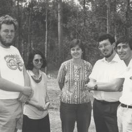 Shalom organising committee, the University of Newcastle, Australia - 1986
