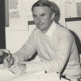 Warren Wood (AAUS Secretary), the University of Newcastle, Australia - 1986