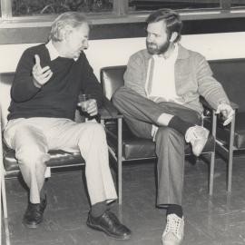 Dr. Peter Bowden and Mr. Bruce Cheek, the University of Newcastle, Australia - 1986
