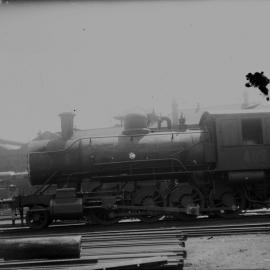 NSWGR Class J-483, No. 489, 2-8-0 Consolidation Type Locomotive, built by Baldwin USA, at Eveleigh Workshops, [1920s]