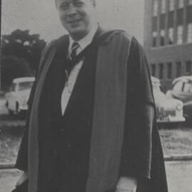 Professor Geoffrey Cranfield (History), Newcastle University College, Tighes Hill, Australia