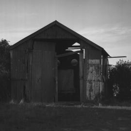 SAR locomotive shed, Beachport, [1950s]