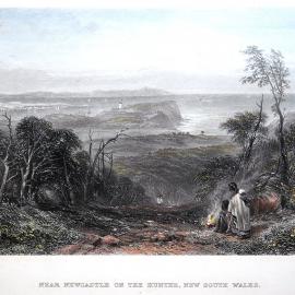 "Near Newcastle on the Hunter, New South Wales" (c. 1841) - John Skinner Prout