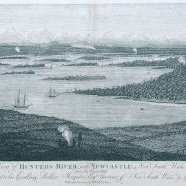 View of Hunters River, near Newcastle, New South Wales, 1812 by T.R. Browne (1776 - 1824) 