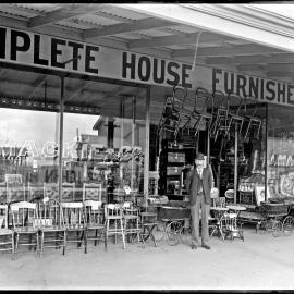 James Mackie and Co Federal Furniture Warehouse, 175 Hunter Street West, Newcastle, NSW, 20 August 1897