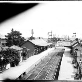 Railway Station, Hamilton, NSW, 12 April 1906