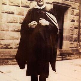Alexander Burnard at his graduation