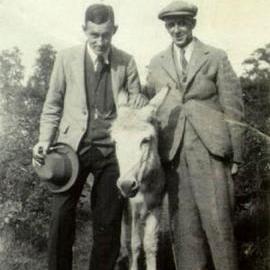 Alex Burnard during his sojourn in England, 1929