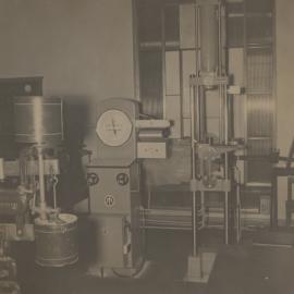 Materials testing laboratory - Mohor Ferderhal Machine, Newcastle University College, Tighes Hill, Australia
