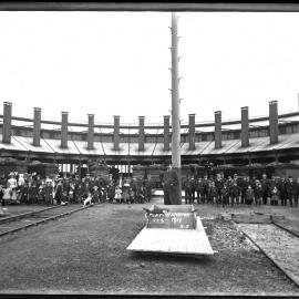Port Waratah Round House, Carrington, NSW, 22 June 1911